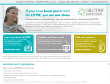 Tablet Screenshot of gilotrif.com